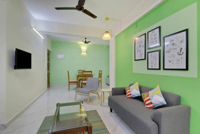 Aparthotel Luxury 2bhk Near Baga Beach With Pool